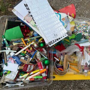 MASSIVE Homeschool crafting, activity bundle beads, paints, & MORE